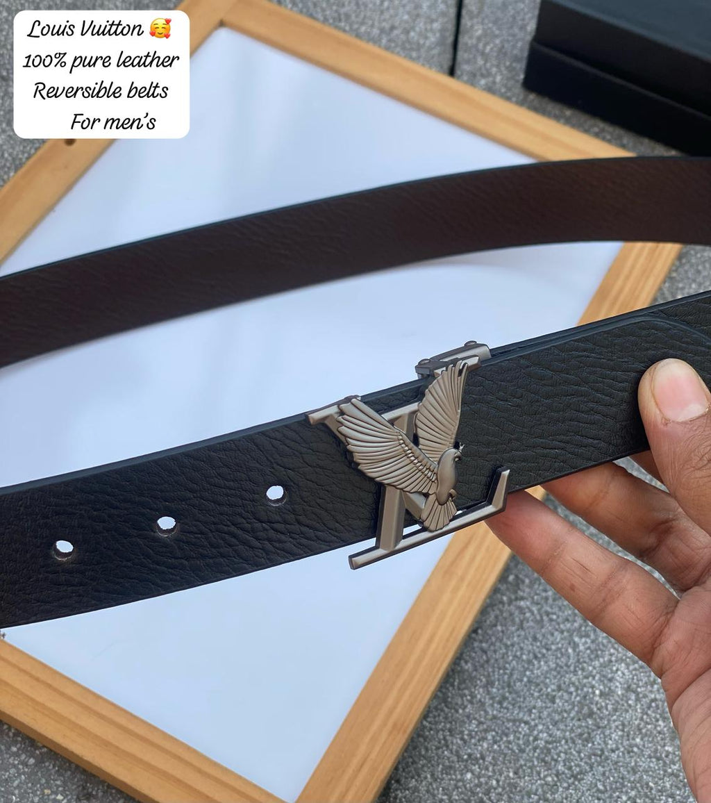 Original italian leather Riversible belt