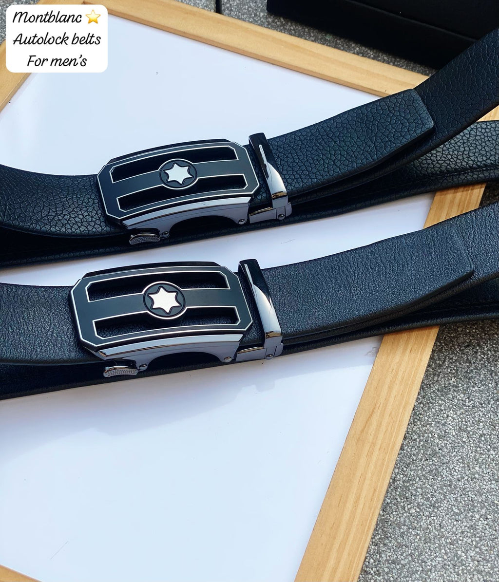 Montblanc Auto lock belts