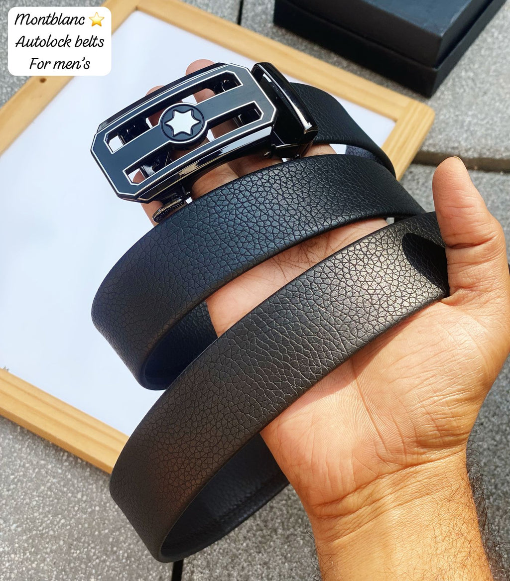 Montblanc Auto lock belts