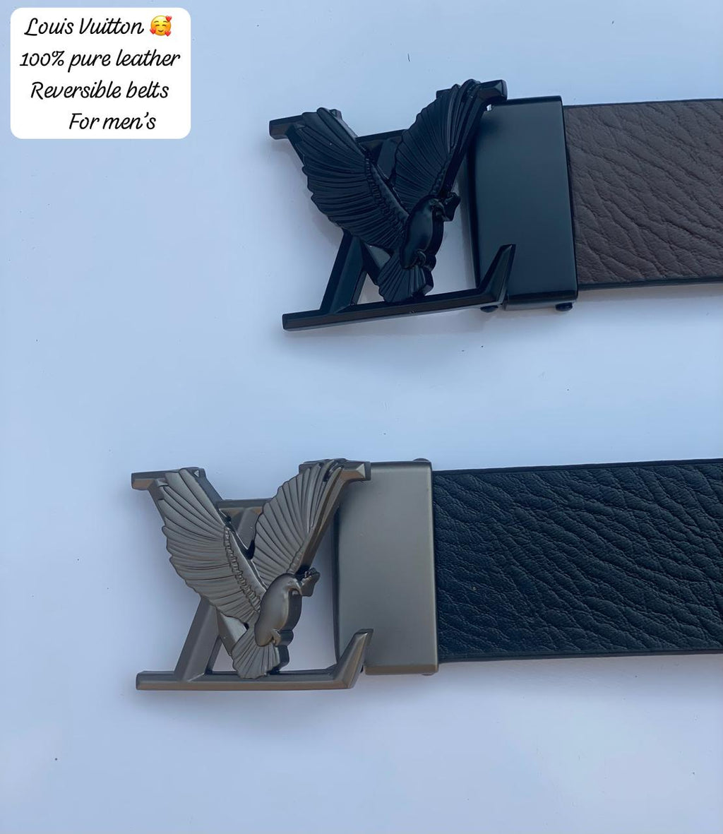 Original italian leather Riversible belt