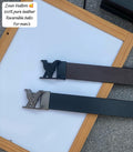 Original italian leather Riversible belt