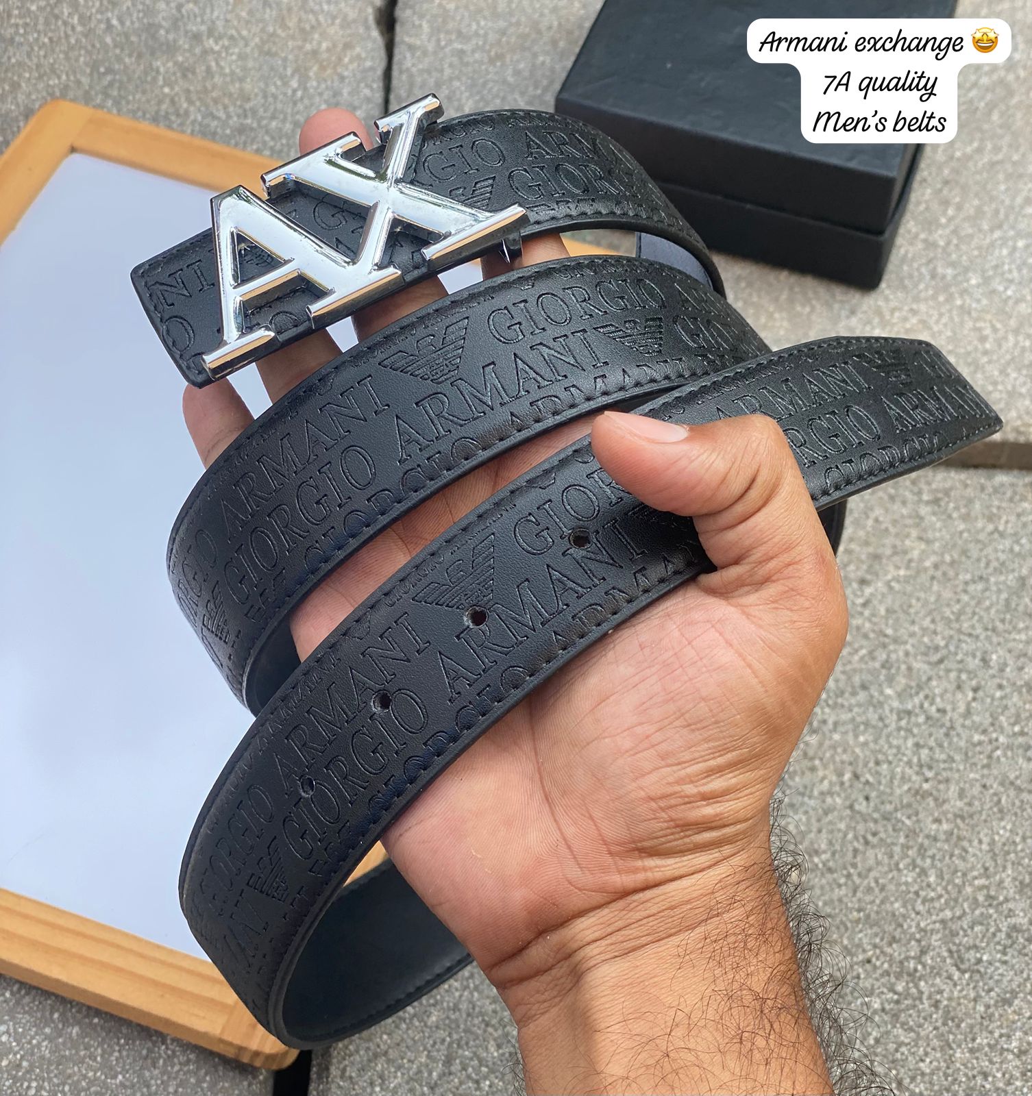 Armani Exchange belt 1011