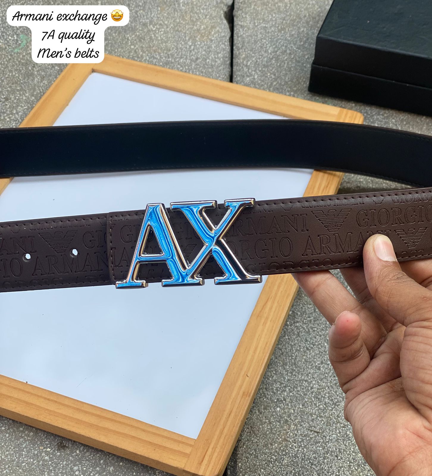 Armani Exchange belt 1011
