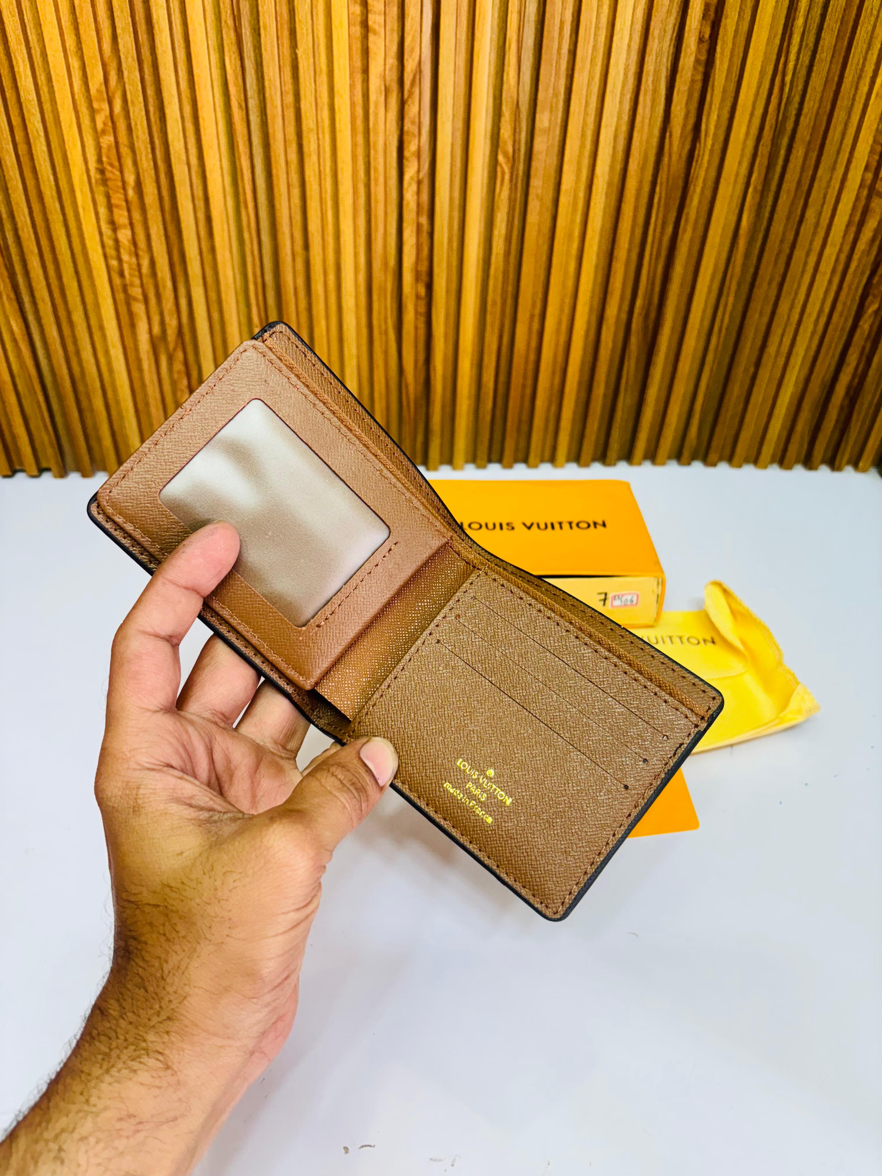 Louis vitton wallet brown #001